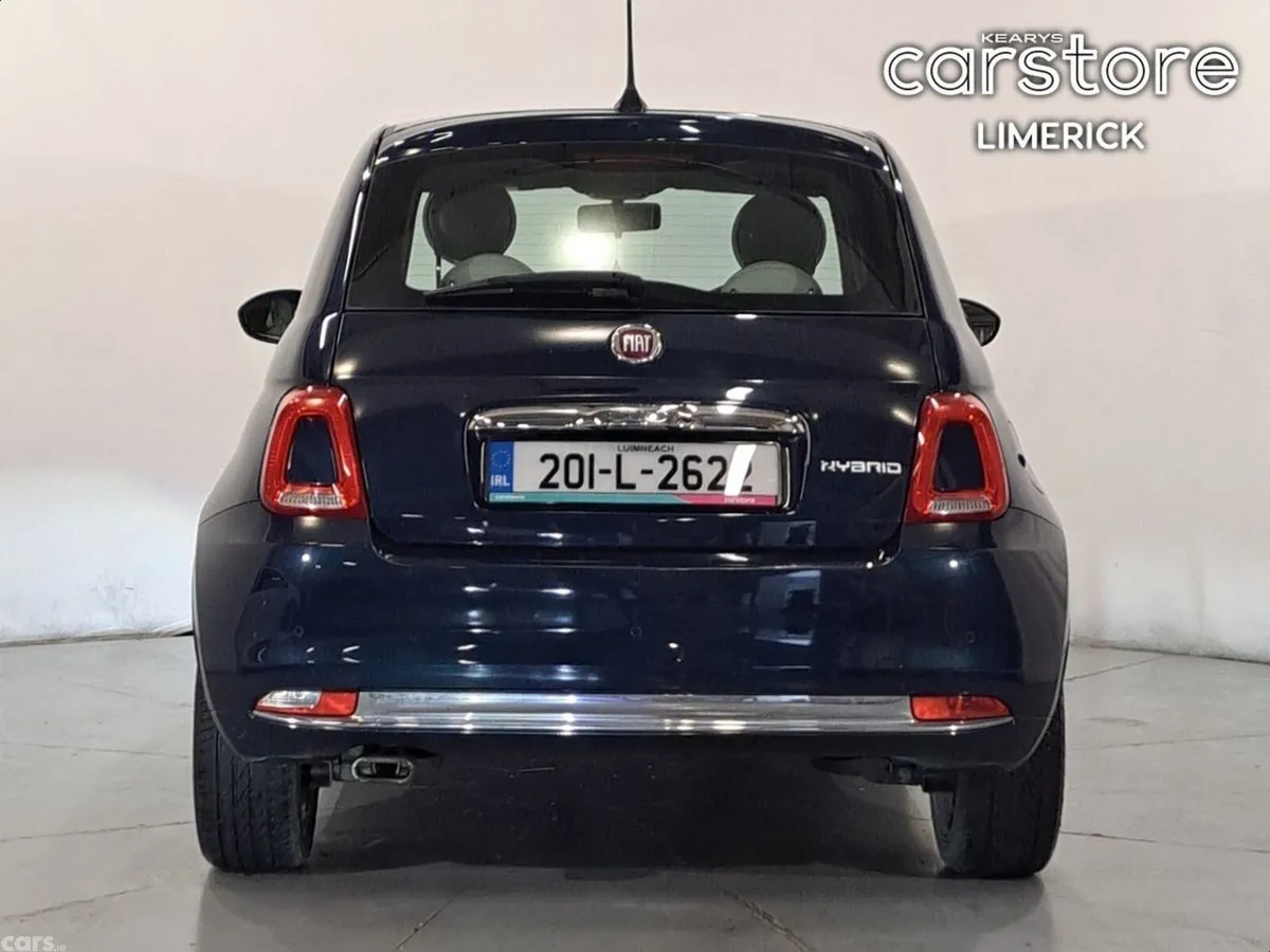 Fiat 500 Hatchback, Petrol, 2020, Blue