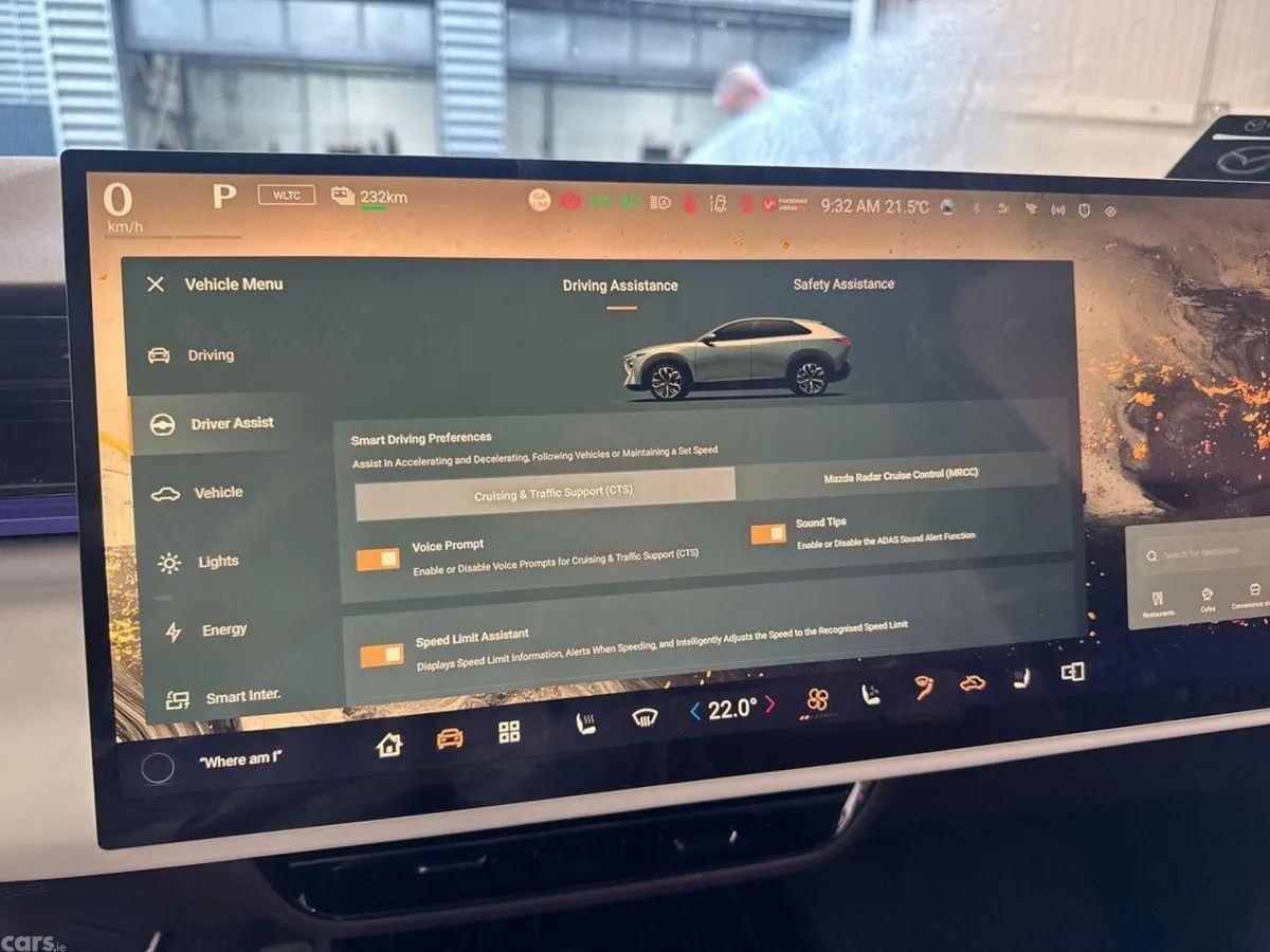 Mazda 6e SUV, Electric, 2027, Grey