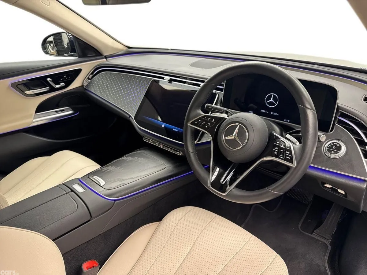 Mercedes-Benz E-Class Saloon, Diesel Hybrid, 2024, Blue