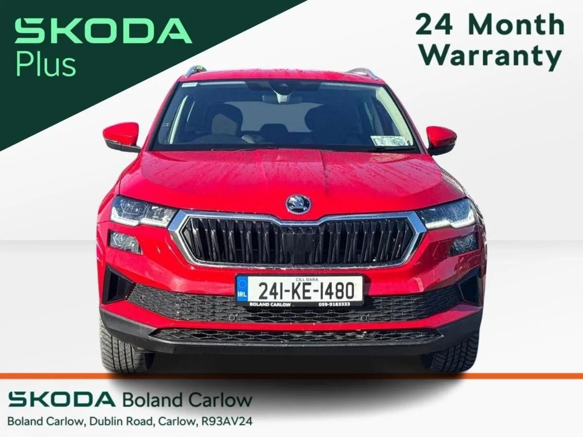 Skoda Karoq SUV, Diesel, 2024, Red