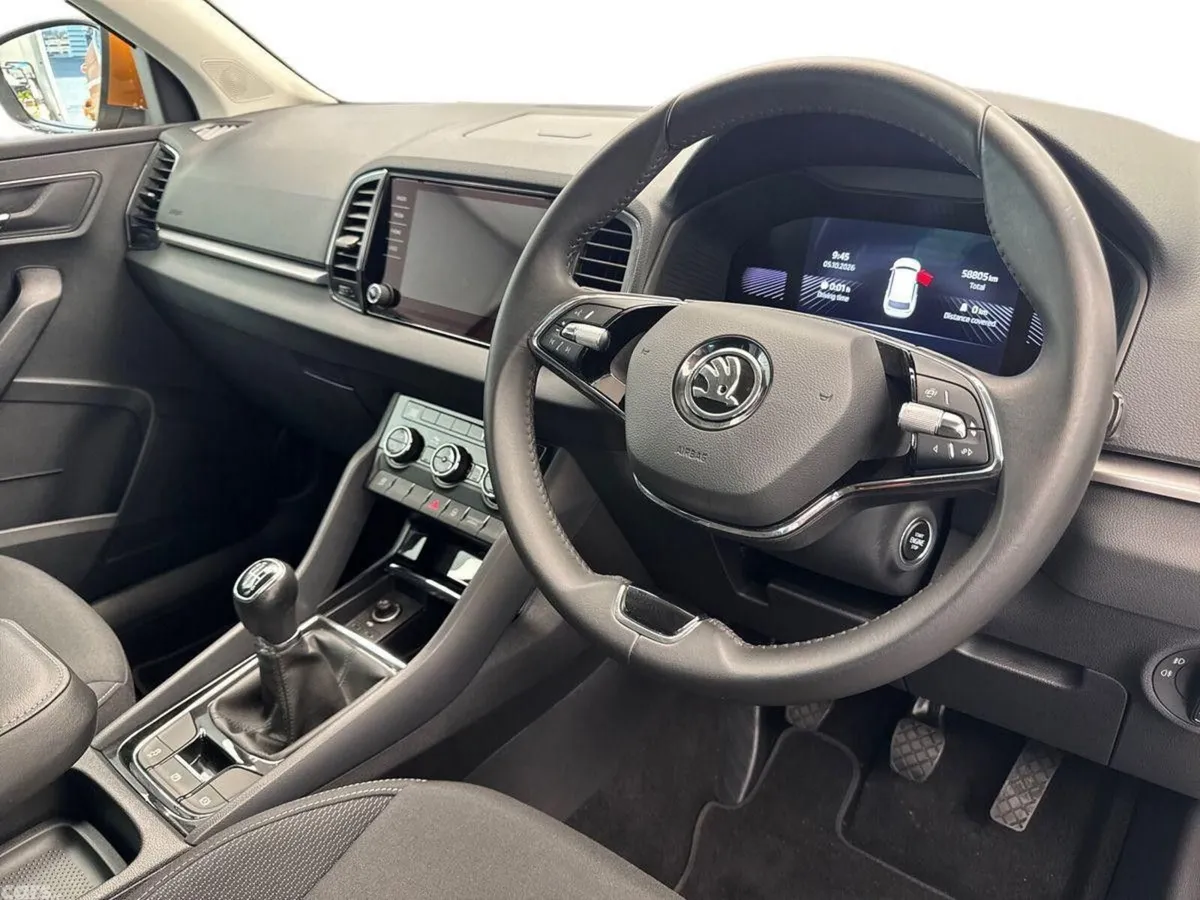 Skoda Karoq SUV, Petrol, 2024, Orange
