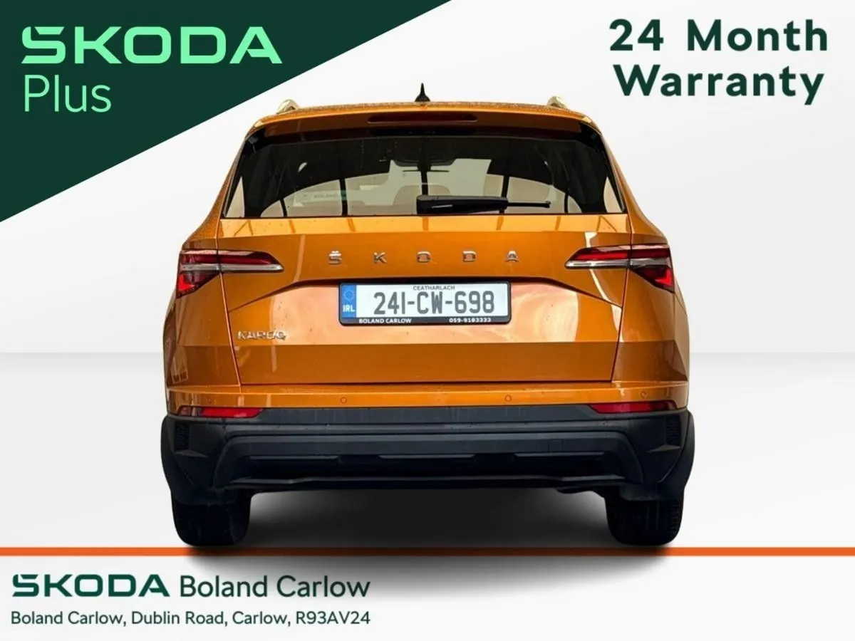 Skoda Karoq SUV, Petrol, 2024, Orange