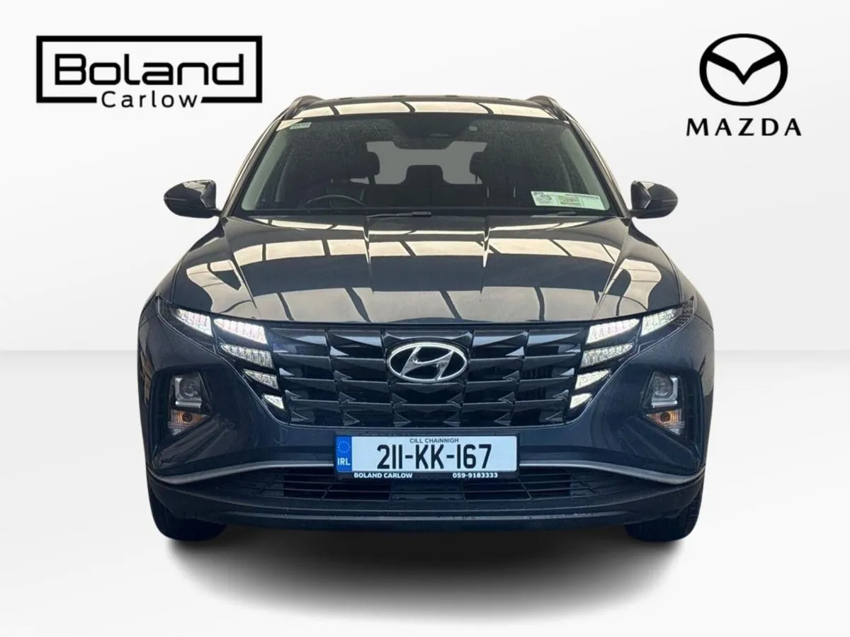 Hyundai Tucson SUV, Petrol Hybrid, 2021, Blue