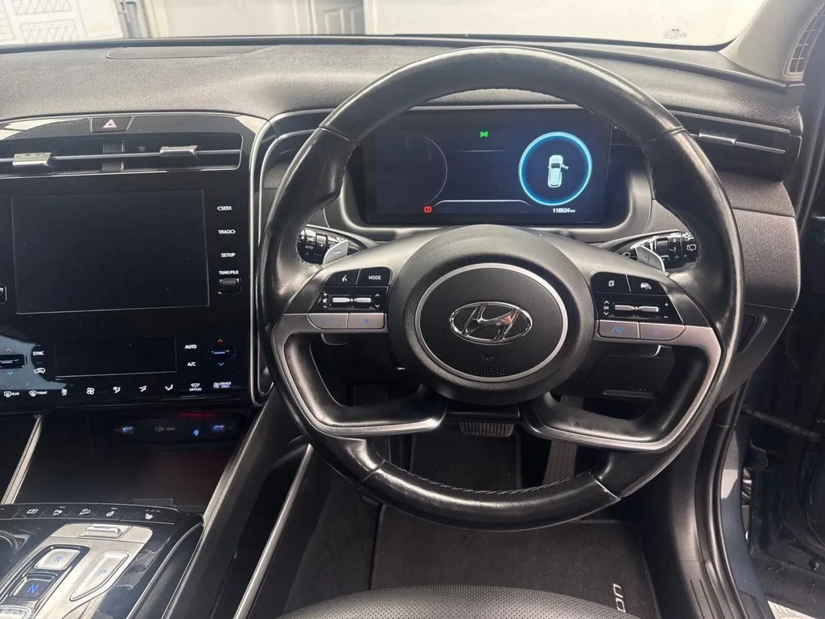 Hyundai Tucson SUV, Petrol Hybrid, 2021, Blue
