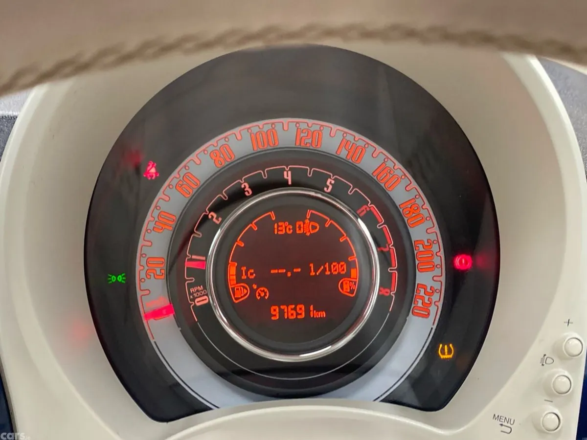 Fiat 500 Hatchback, Petrol, 2023, Blue