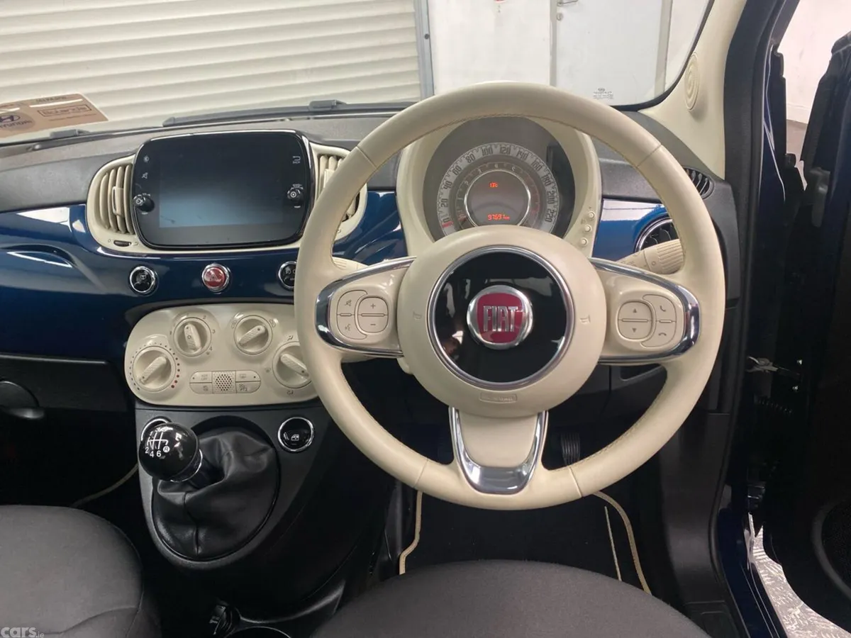 Fiat 500 Hatchback, Petrol, 2023, Blue