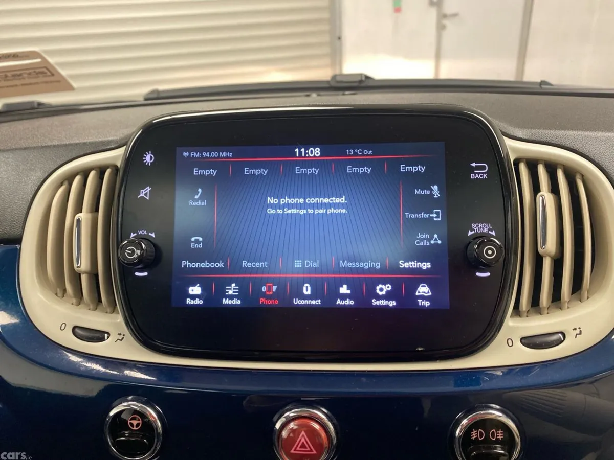 Fiat 500 Hatchback, Petrol, 2023, Blue