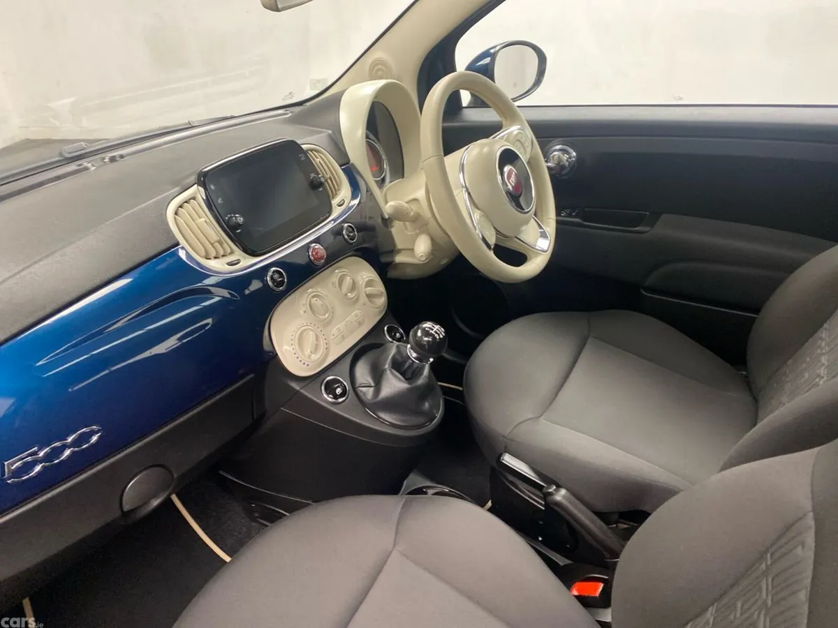 Fiat 500 Hatchback, Petrol, 2023, Blue