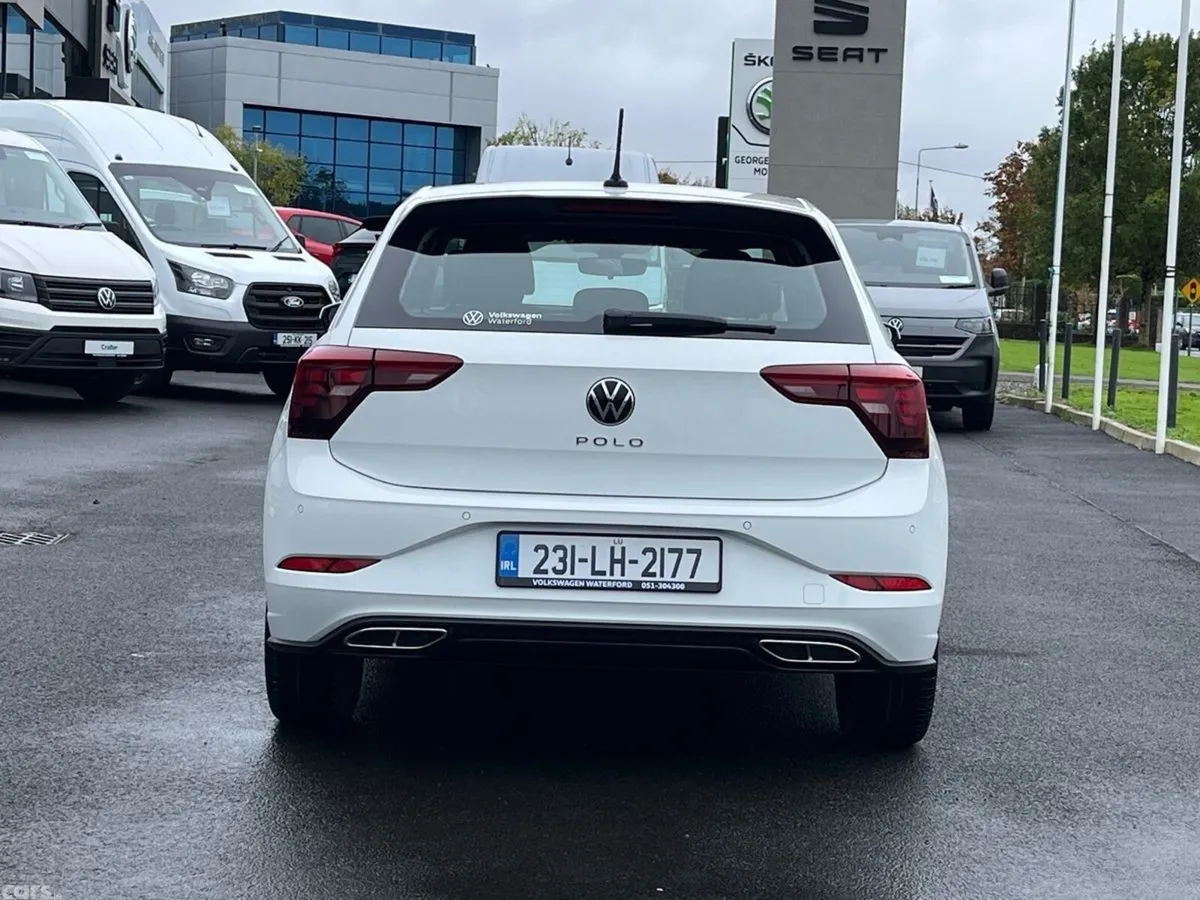 Volkswagen Polo Hatchback, Petrol, 2023, White