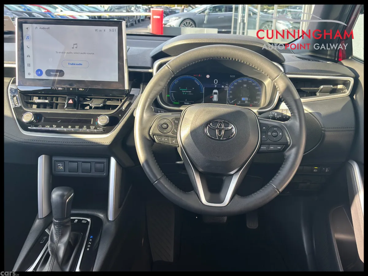 Toyota Corolla Cross SUV, Petrol Hybrid, 2023, Red