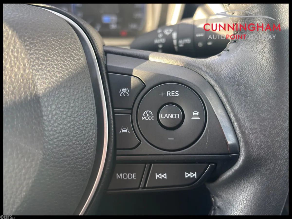 Toyota Corolla Cross SUV, Petrol Hybrid, 2023, Red