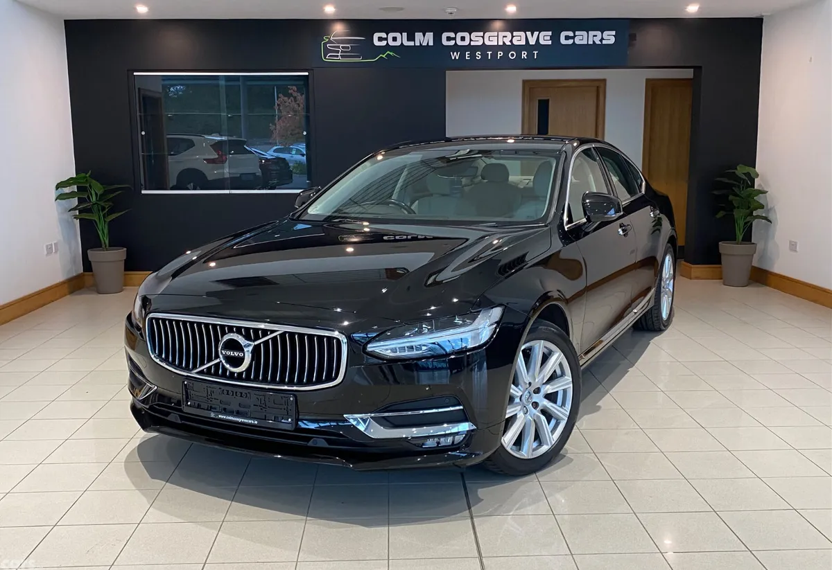 Volvo S90 Saloon, Diesel, 2018, Black