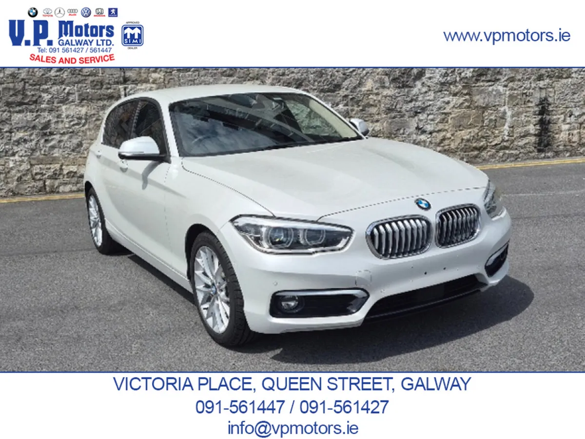 BMW 1-Series Hatchback, Diesel, 2019, White