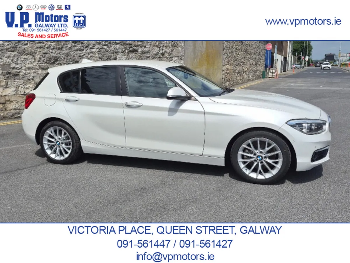 BMW 1-Series Hatchback, Diesel, 2019, White