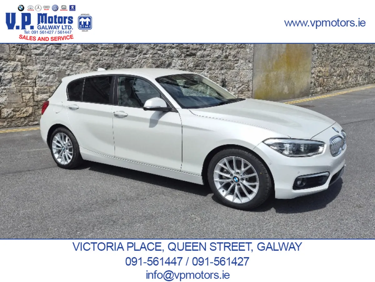 BMW 1-Series Hatchback, Diesel, 2019, White