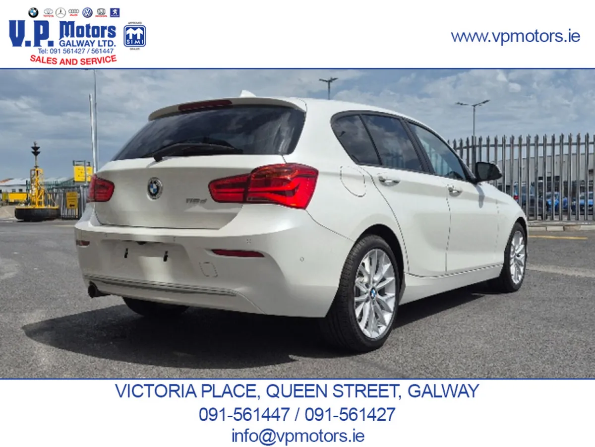 BMW 1-Series Hatchback, Diesel, 2019, White