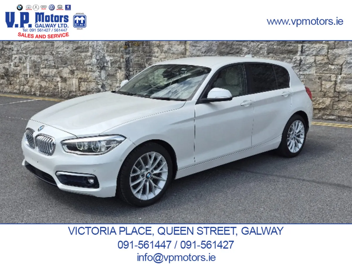 BMW 1-Series Hatchback, Diesel, 2019, White