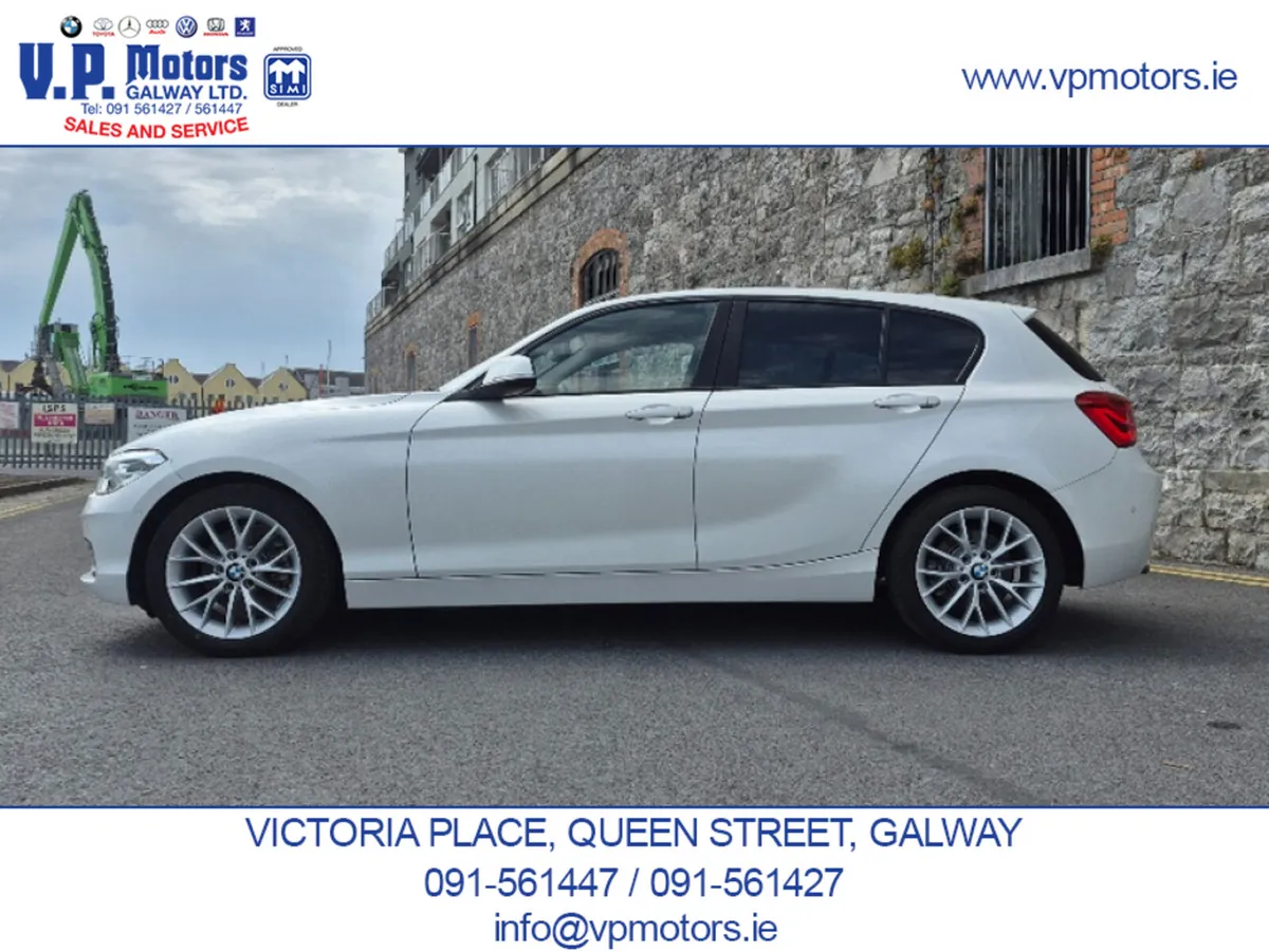 BMW 1-Series Hatchback, Diesel, 2019, White