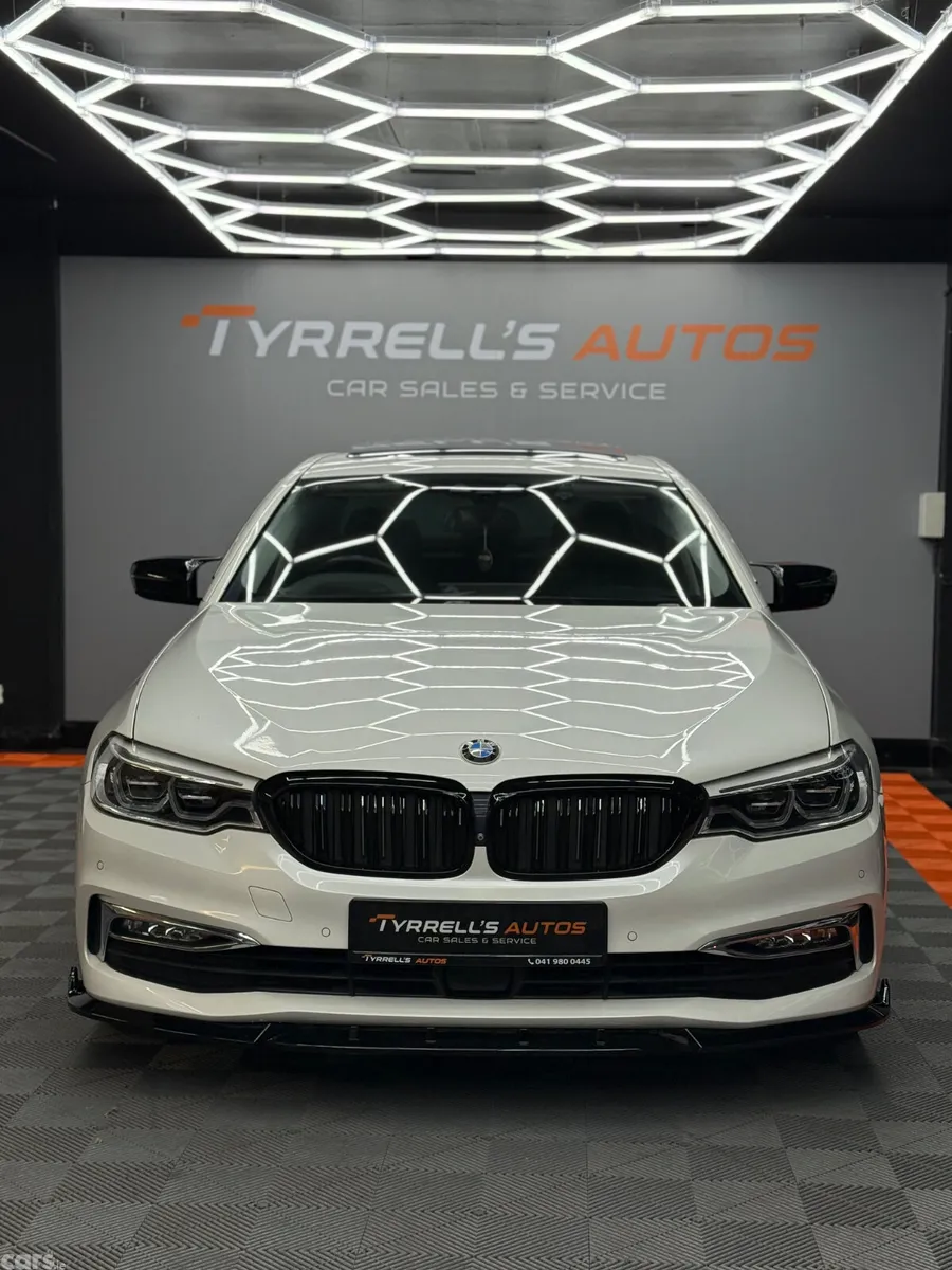 BMW 5-Series Saloon, Diesel, 2018, White