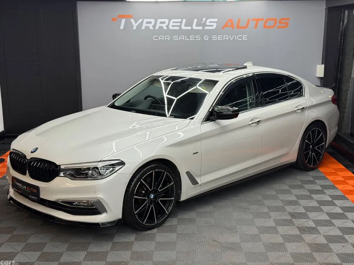 BMW 5-Series Saloon, Diesel, 2018, White