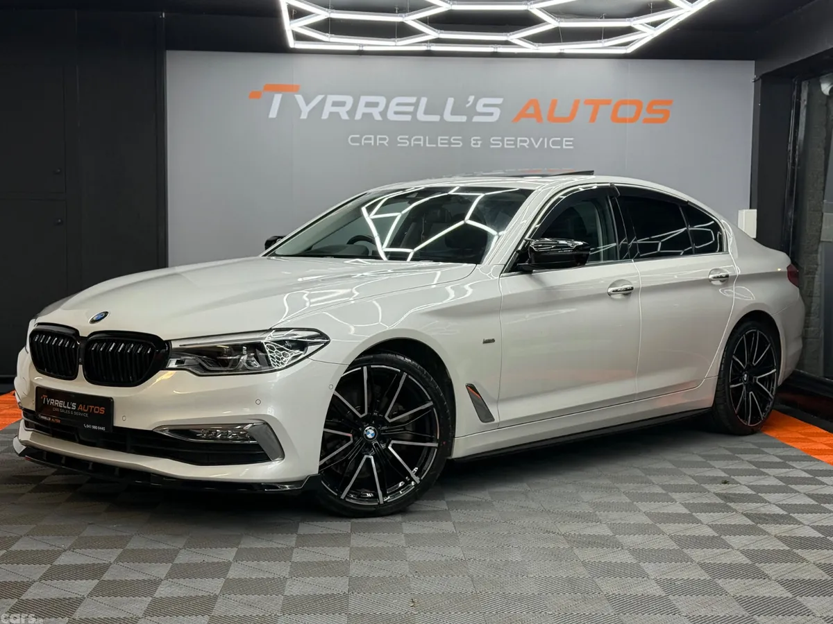 BMW 5-Series Saloon, Diesel, 2018, White