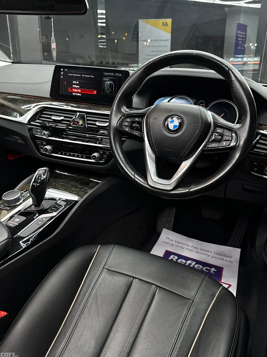 BMW 5-Series Saloon, Diesel, 2018, White