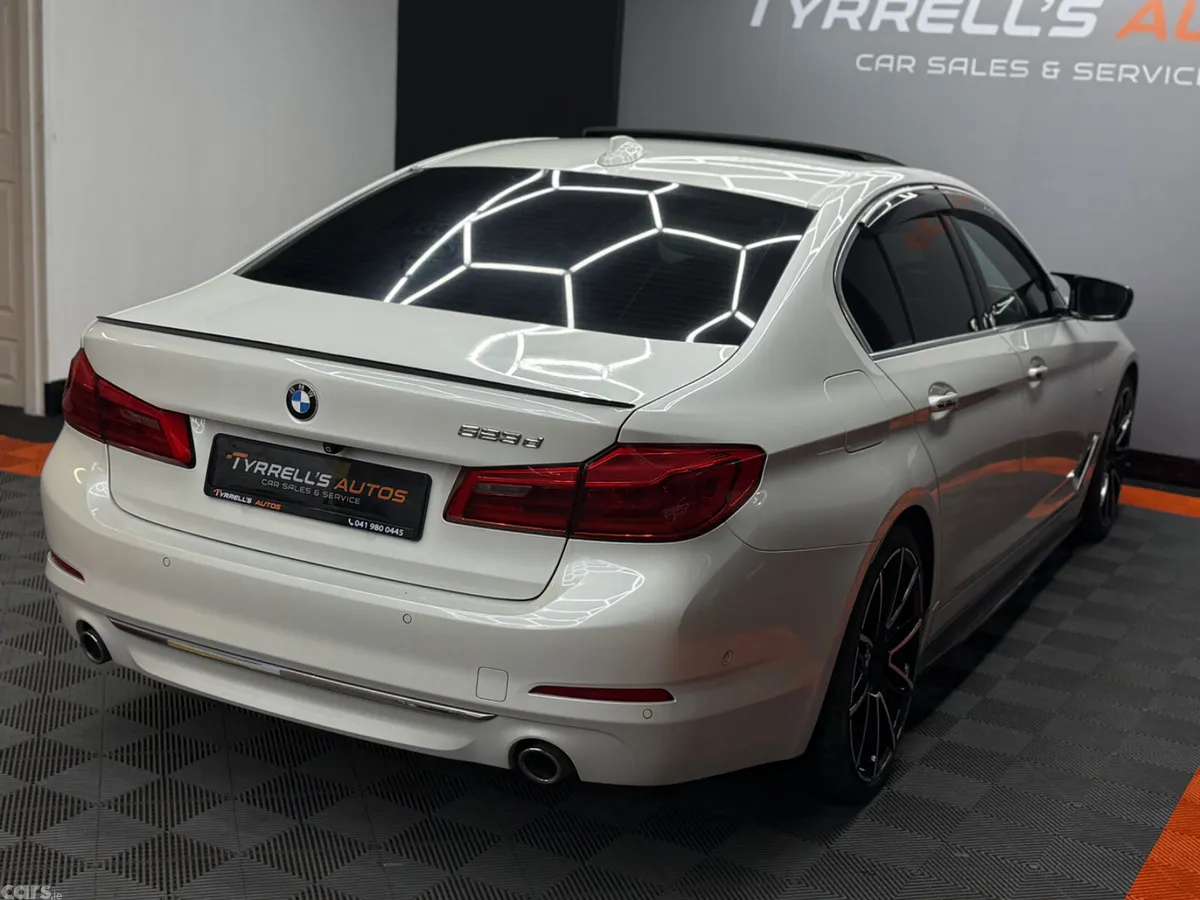 BMW 5-Series Saloon, Diesel, 2018, White