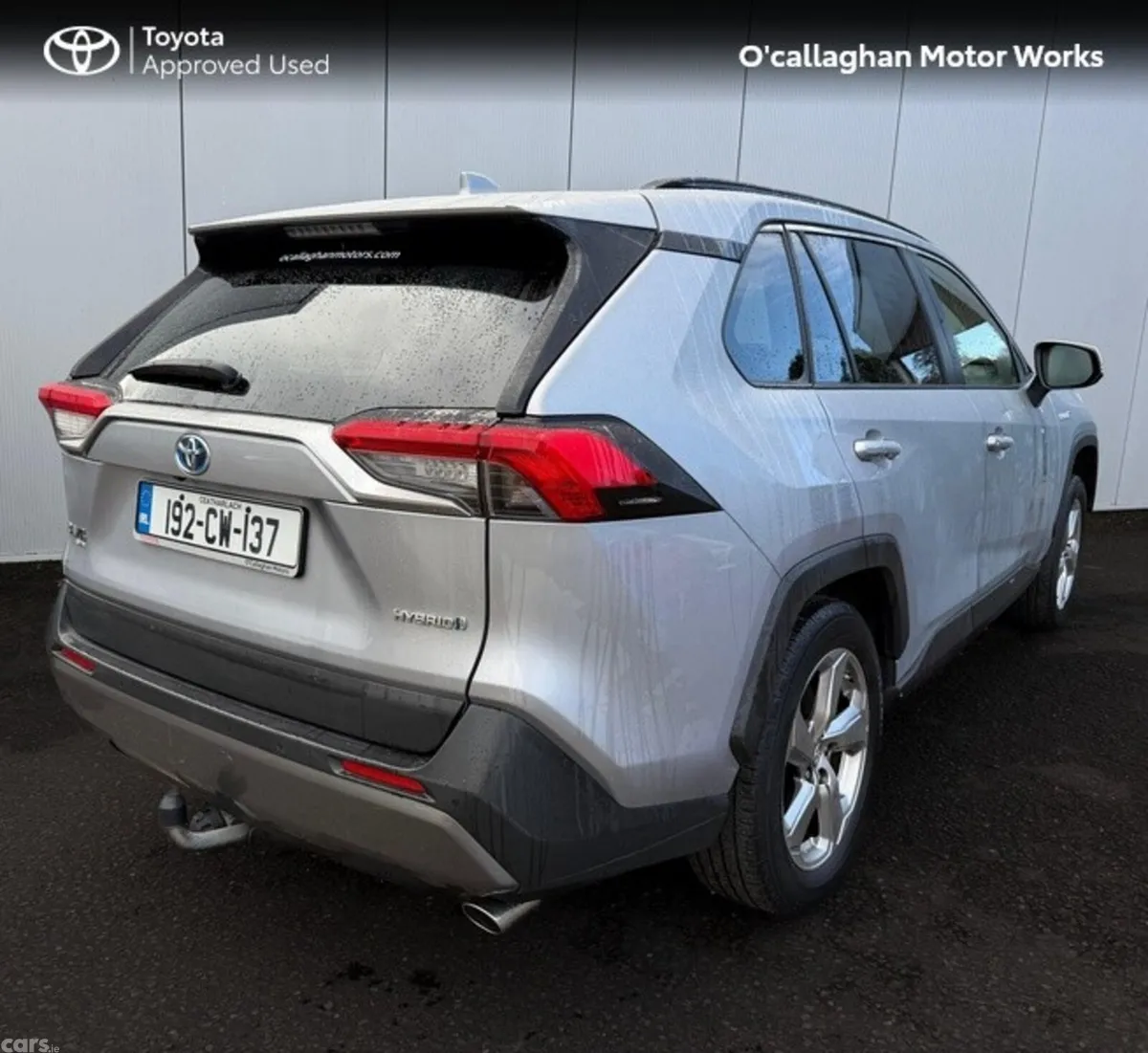 Toyota RAV4 SUV, Petrol Hybrid, 2019, Silver
