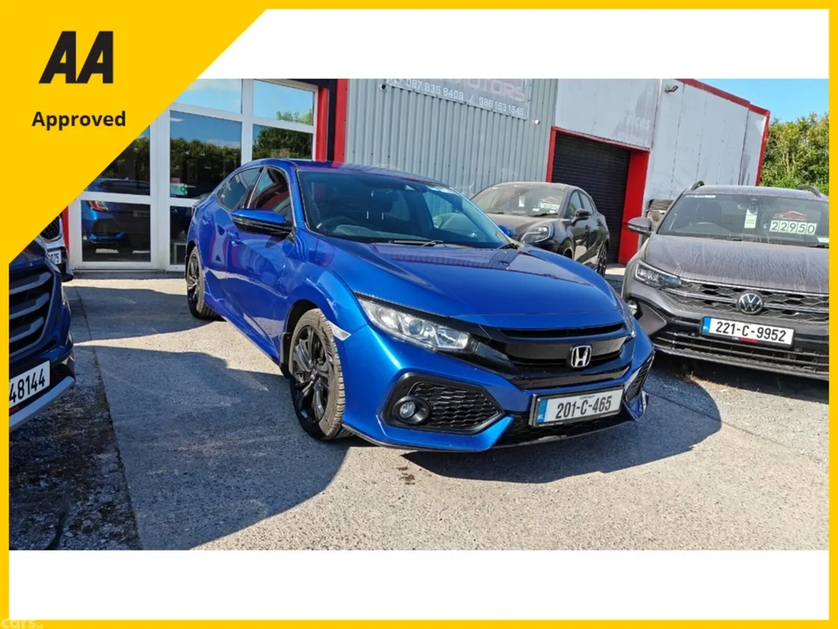 Honda Civic Hatchback, Petrol, 2020, Blue
