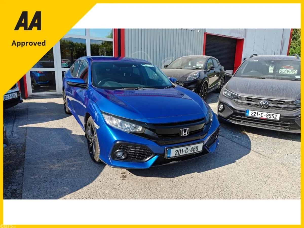 Honda Civic Hatchback, Petrol, 2020, Blue