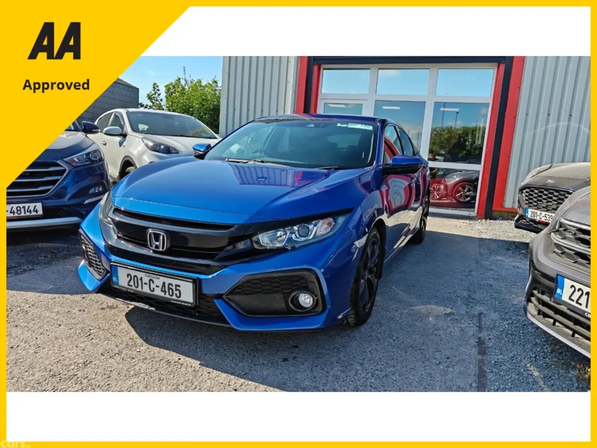 Honda Civic Hatchback, Petrol, 2020, Blue