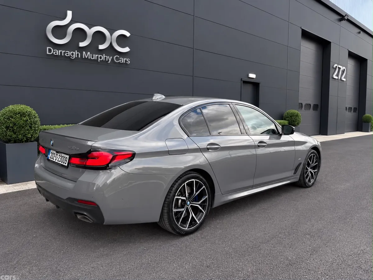 BMW 5-Series Saloon, Petrol Plug-in Hybrid, 2020, Grey