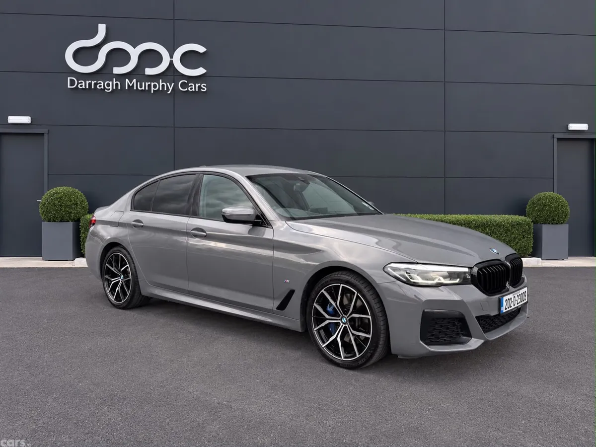BMW 5-Series Saloon, Petrol Plug-in Hybrid, 2020, Grey