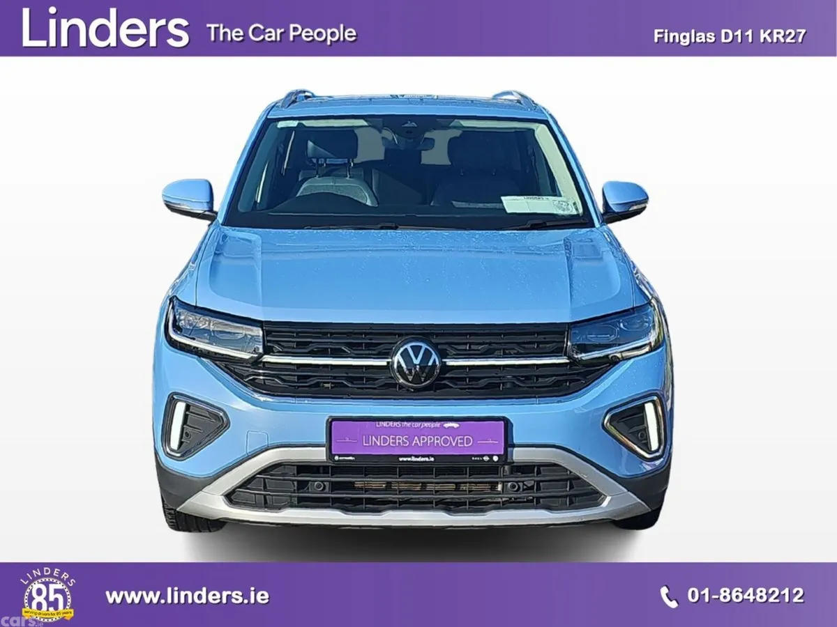 Volkswagen T-Cross Estate, Petrol, 2024, Blue