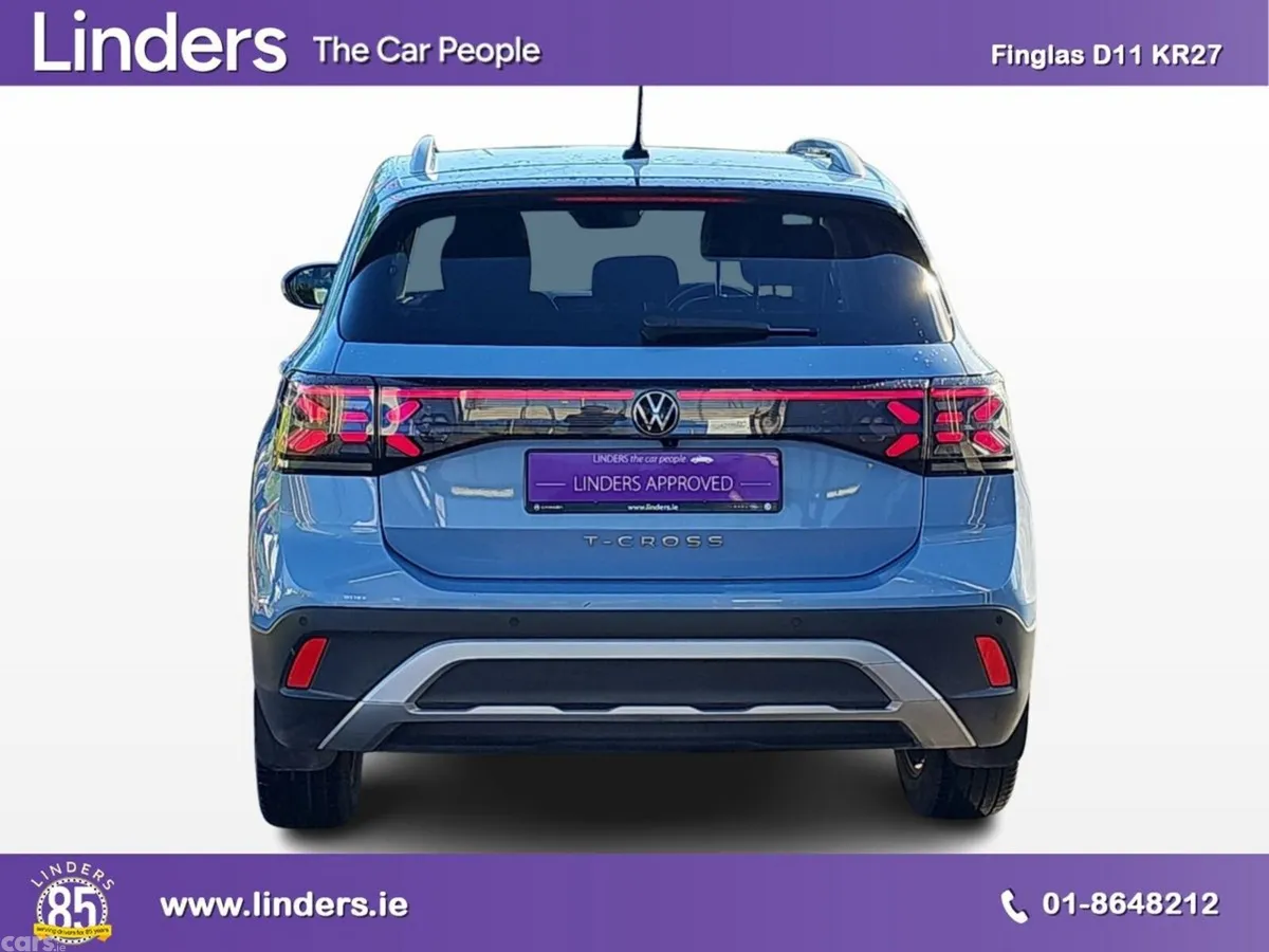 Volkswagen T-Cross Estate, Petrol, 2024, Blue
