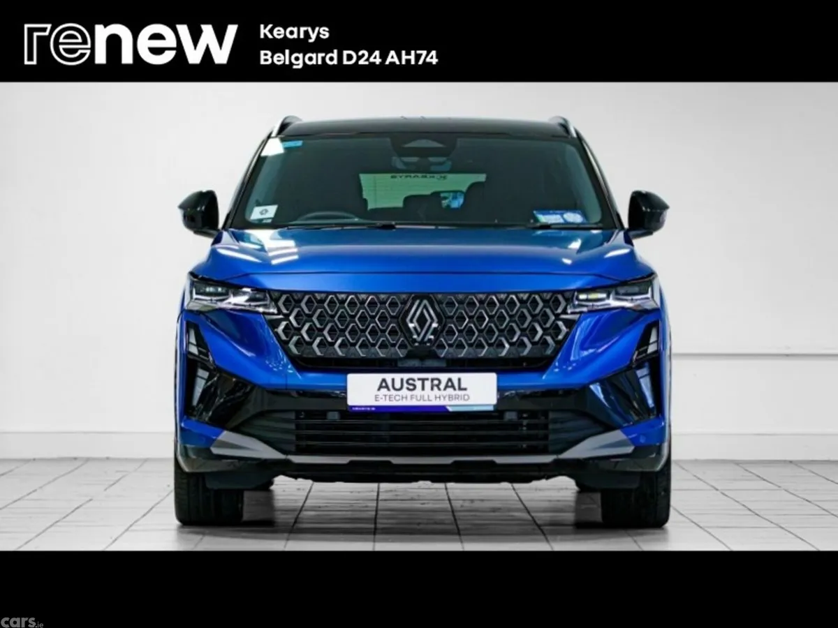 Renault Austral SUV, Petrol Hybrid, 2025, Blue