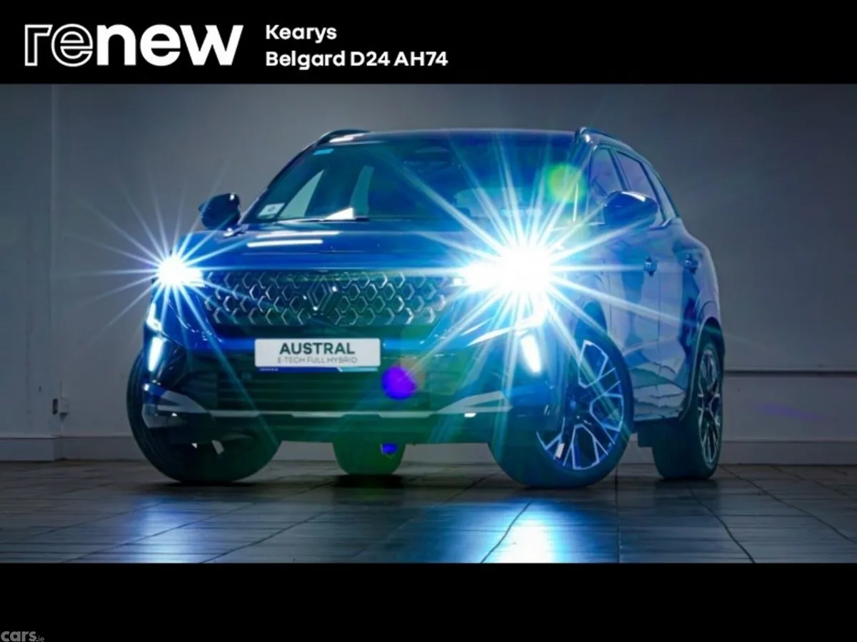 Renault Austral SUV, Petrol Hybrid, 2025, Blue