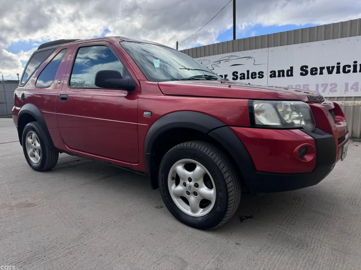 Land Rover Freelander SUV, Diesel, 2008, Red