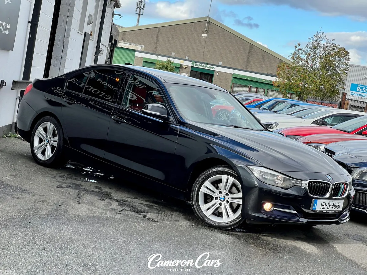 BMW 3-Series Saloon, Diesel, 2015, Black
