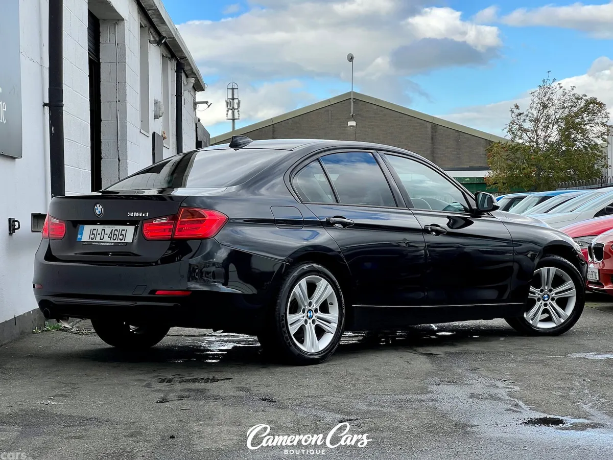 BMW 3-Series Saloon, Diesel, 2015, Black