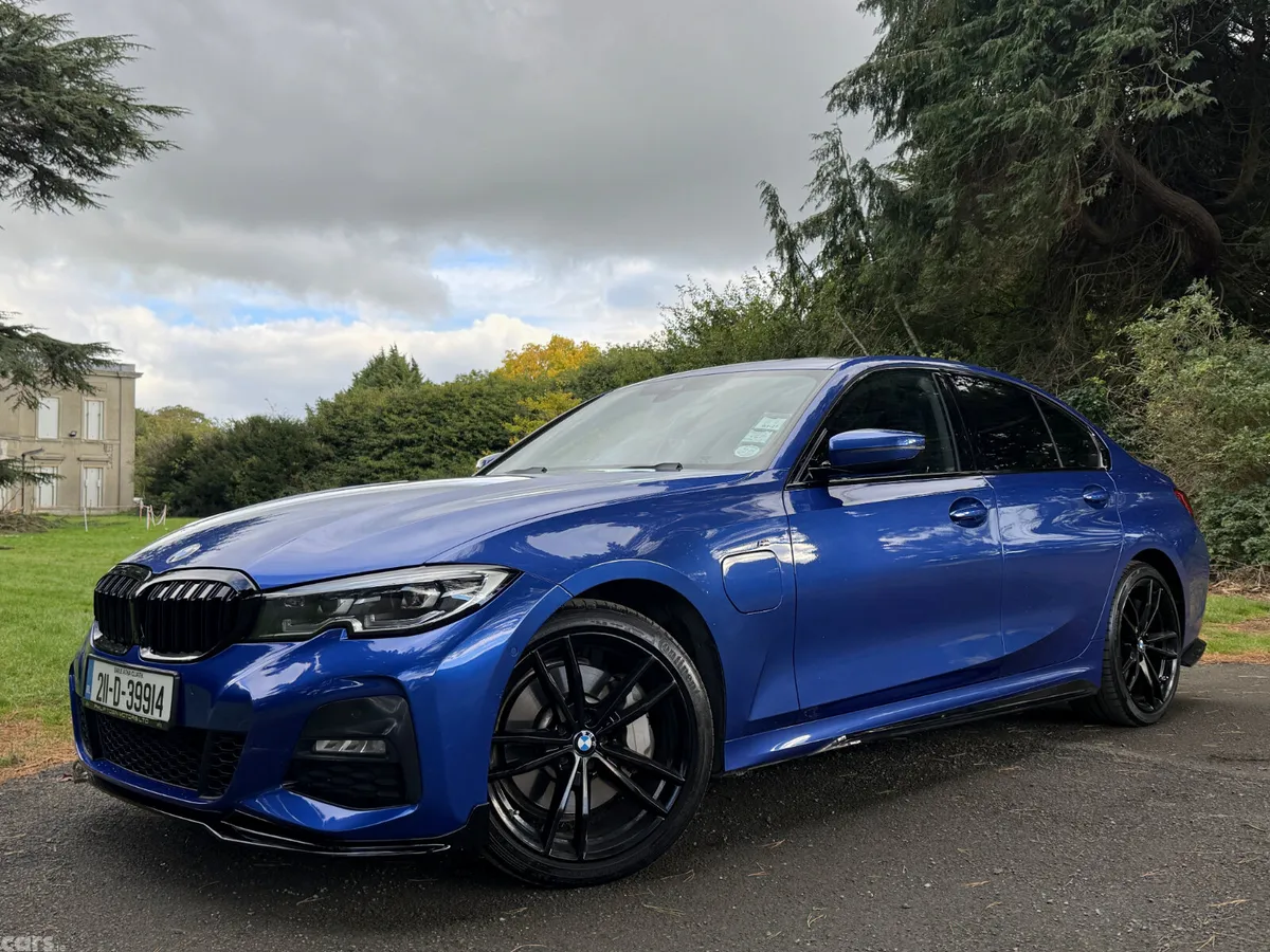 BMW 3-Series Saloon, Petrol Plug-in Hybrid, 2021, Blue
