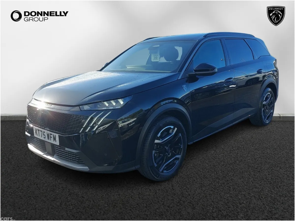 Peugeot 5008 SUV, Petrol Hybrid, 2026, Black