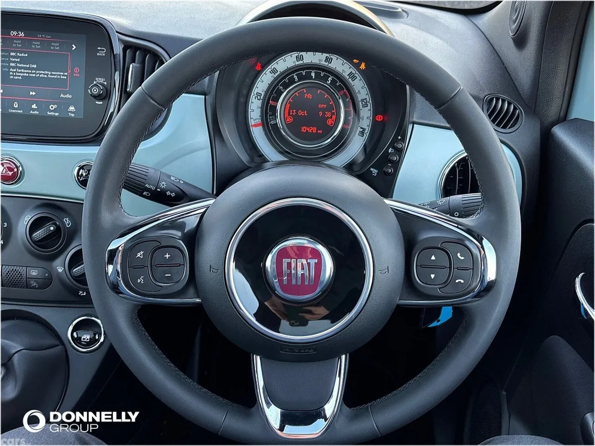 Fiat 500 Hatchback, Petrol, 2024, Green