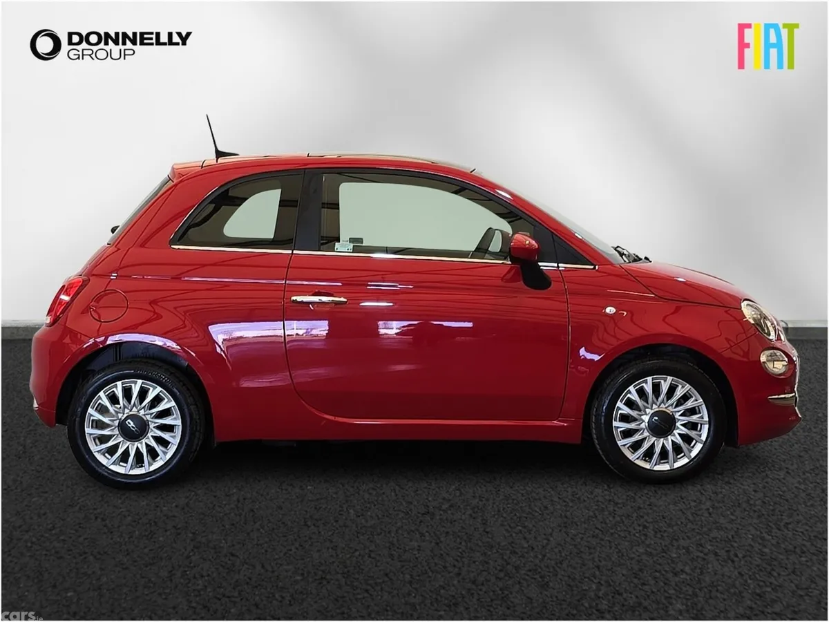 Fiat 500 Hatchback, Petrol, 2024, Red