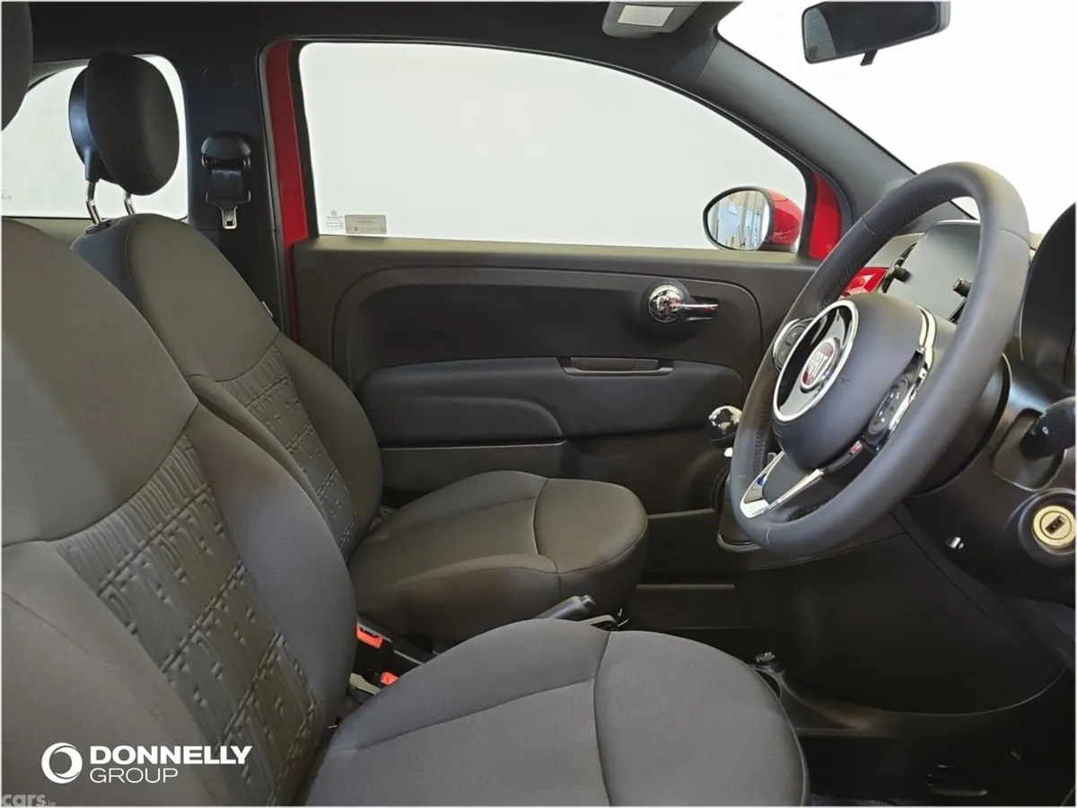 Fiat 500 Hatchback, Petrol, 2024, Red
