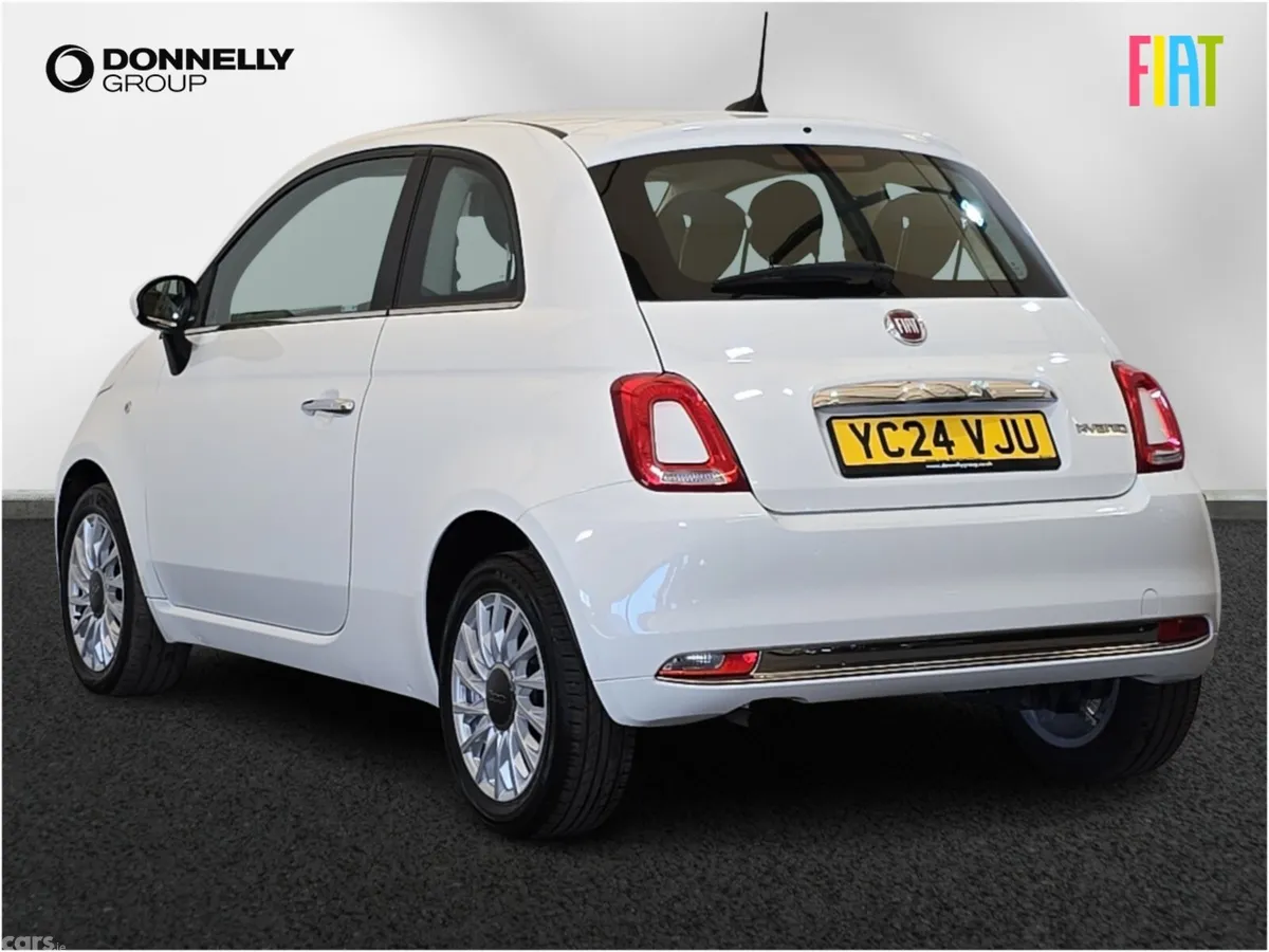Fiat 500 Hatchback, Petrol, 2024, White