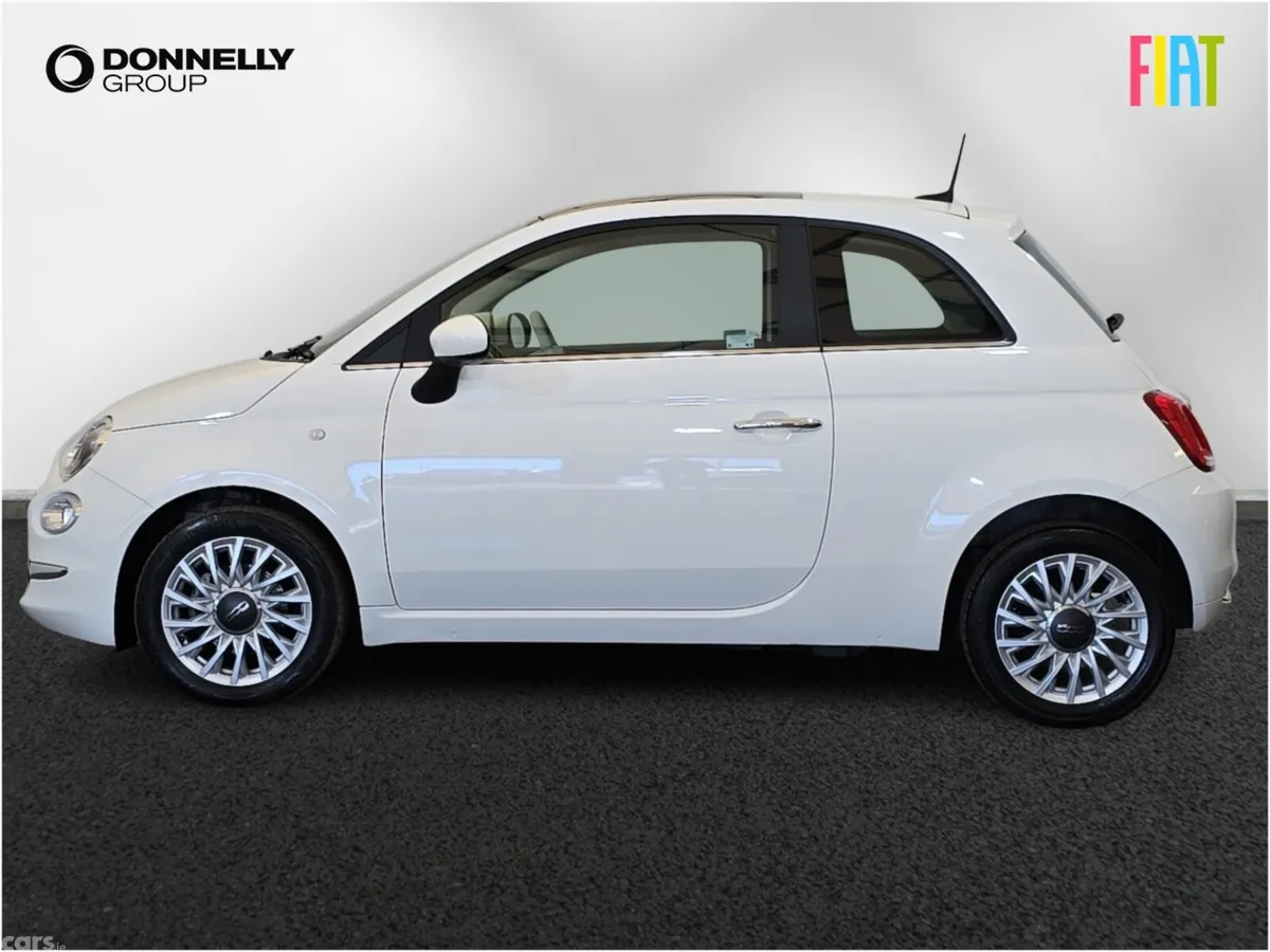 Fiat 500 Hatchback, Petrol, 2024, White