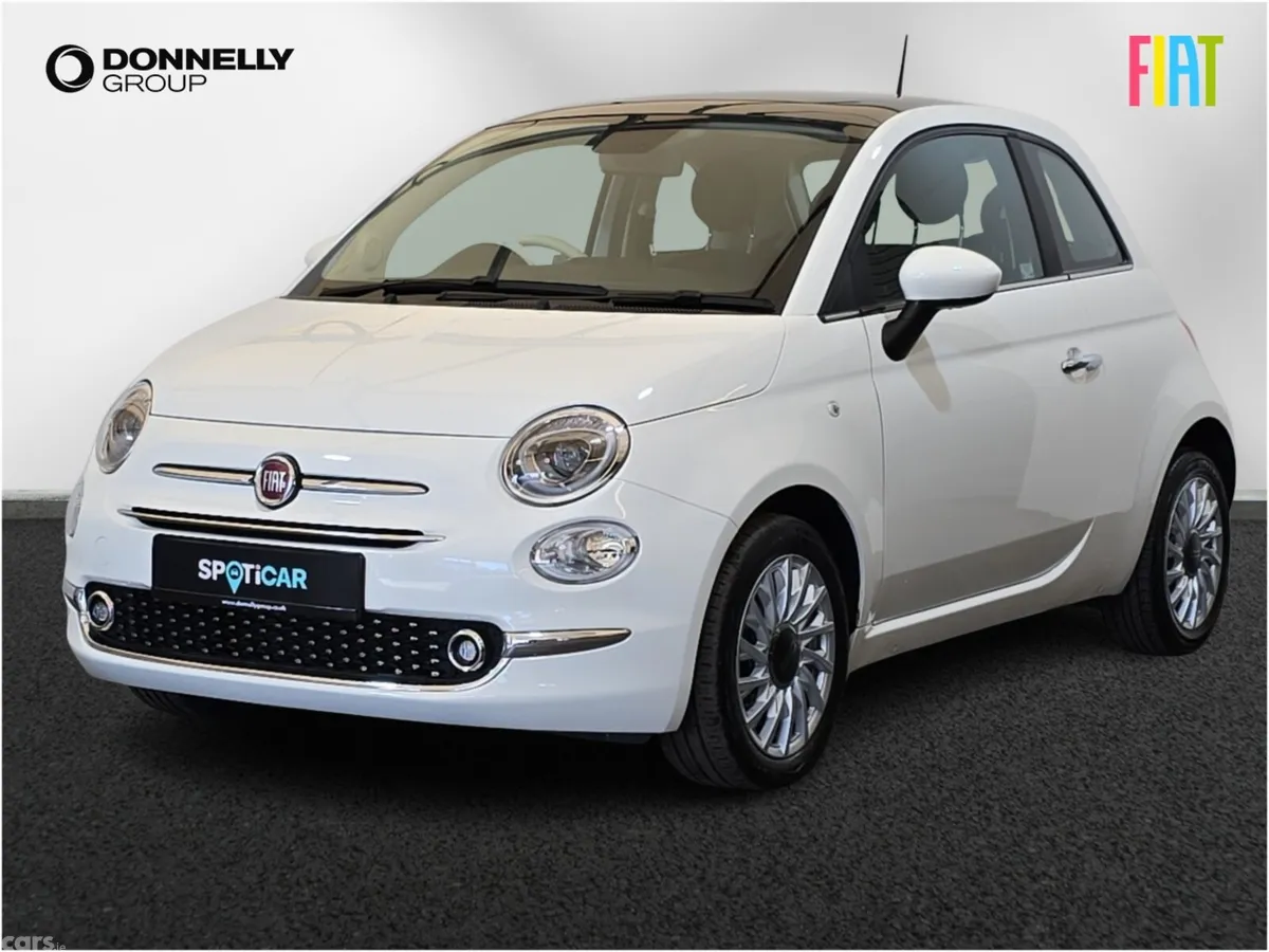 Fiat 500 Hatchback, Petrol, 2024, White