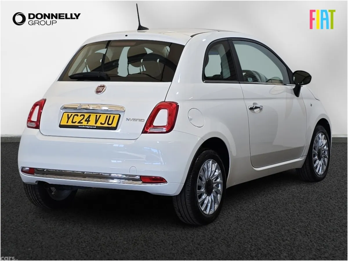 Fiat 500 Hatchback, Petrol, 2024, White