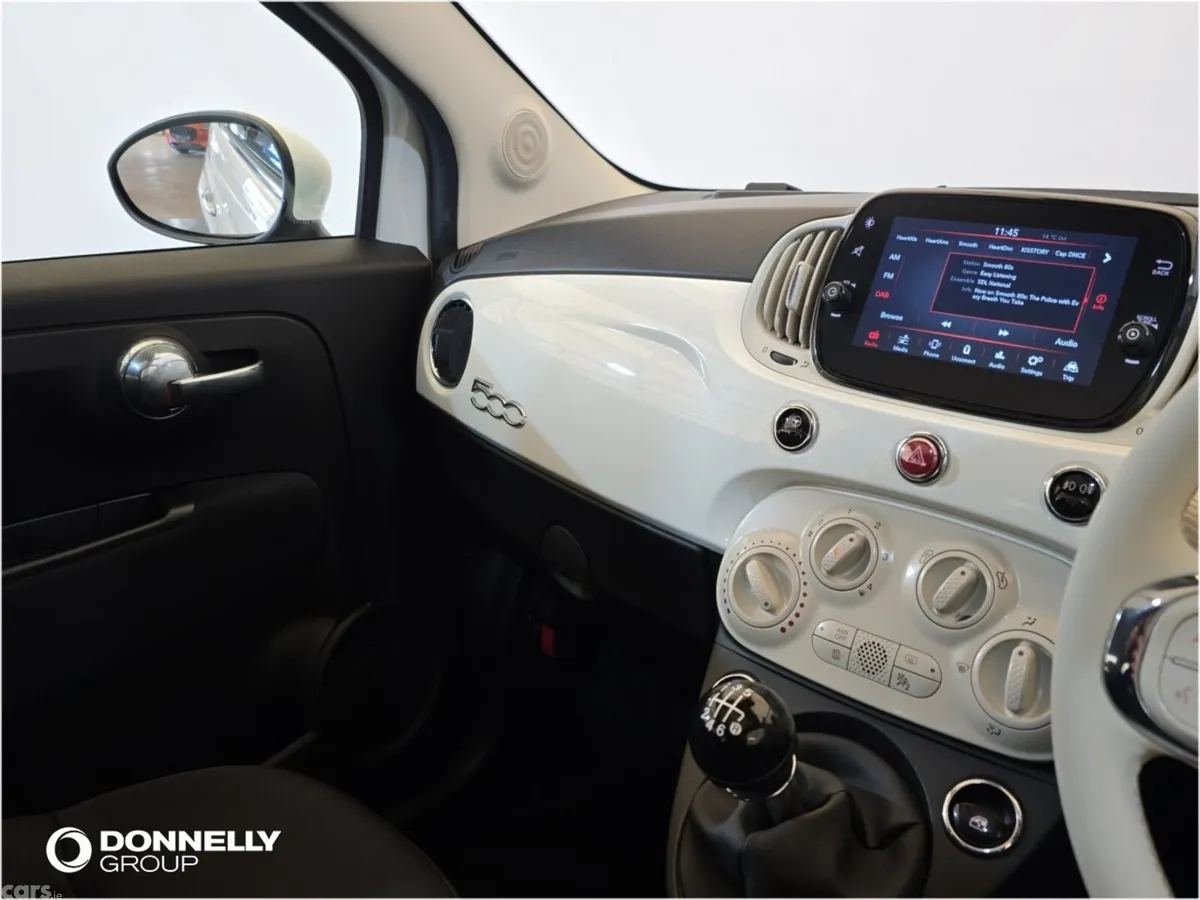 Fiat 500 Hatchback, Petrol, 2024, White